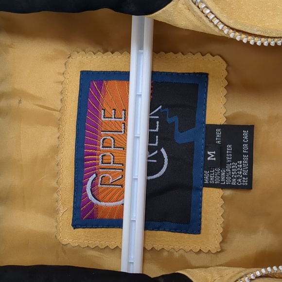 Yellow and Black studded Cripple Creek Jacket - Picture 2 of 7